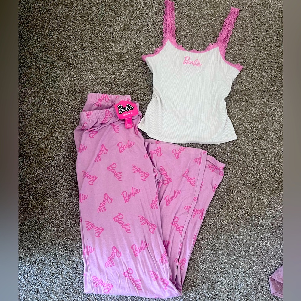 Barbie pajama set (PANTS SOLD ONLY TOP AVAILABLE)